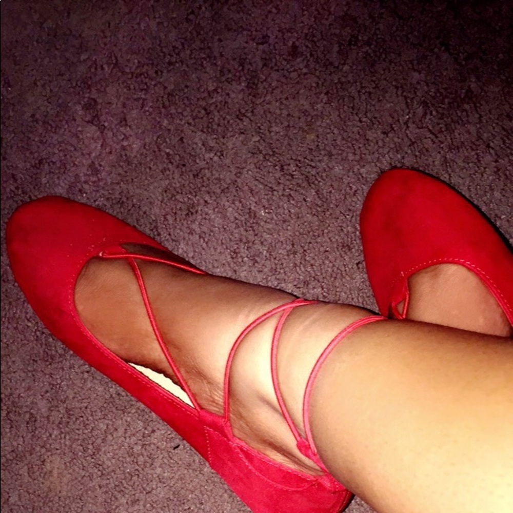 Red American Eagle Flats